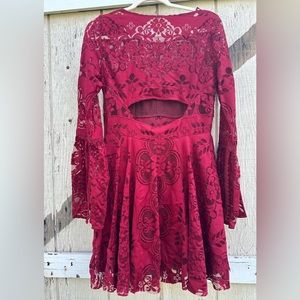 Free People Folk LoveSong Dress